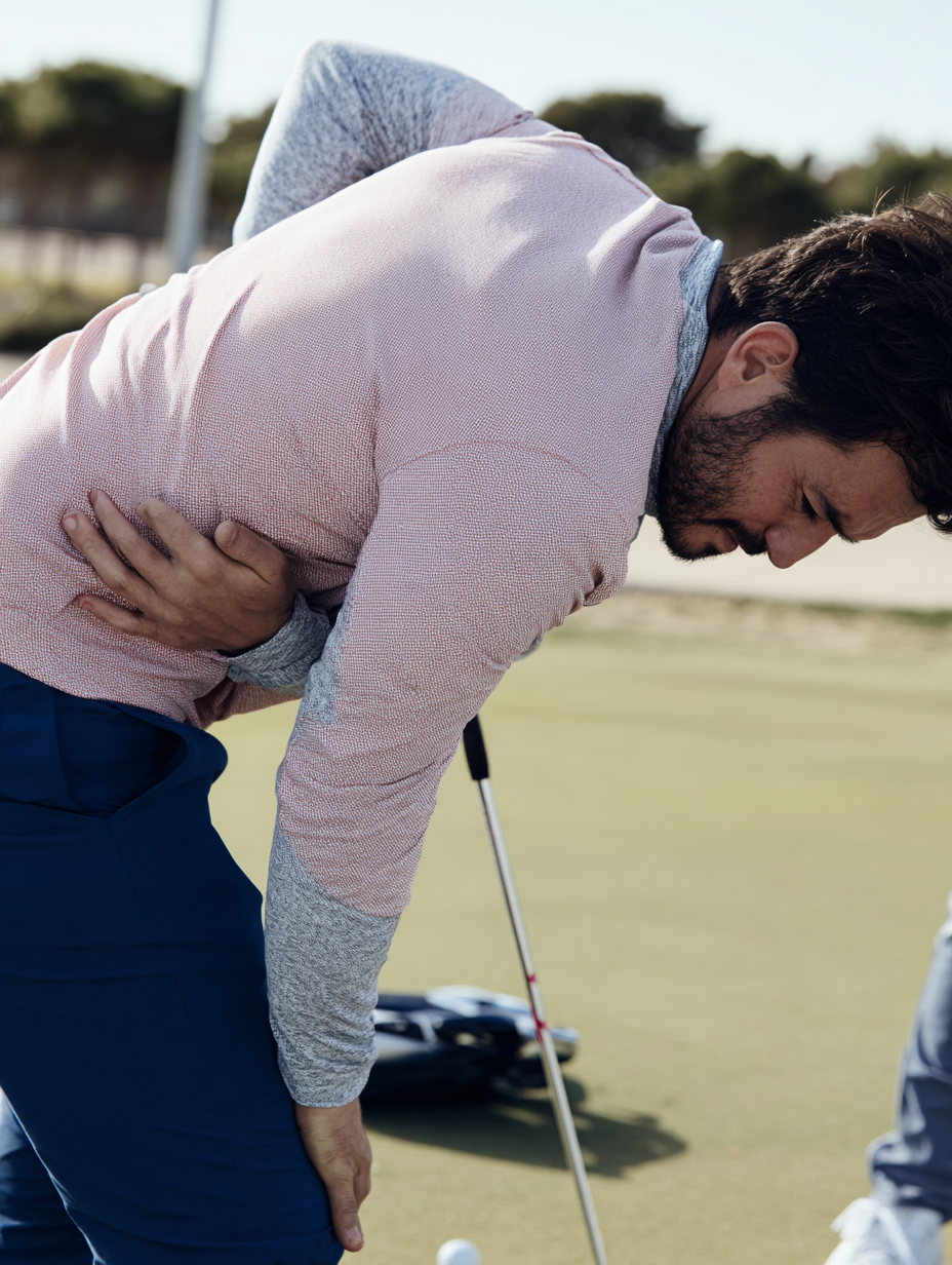 Prevenzione infortuni nel golf: schiena, gomito e polso